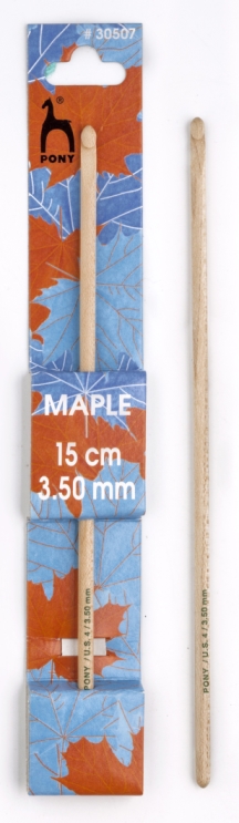 Häkelnadel Maple von Pony 15 cm | 6,00 mm