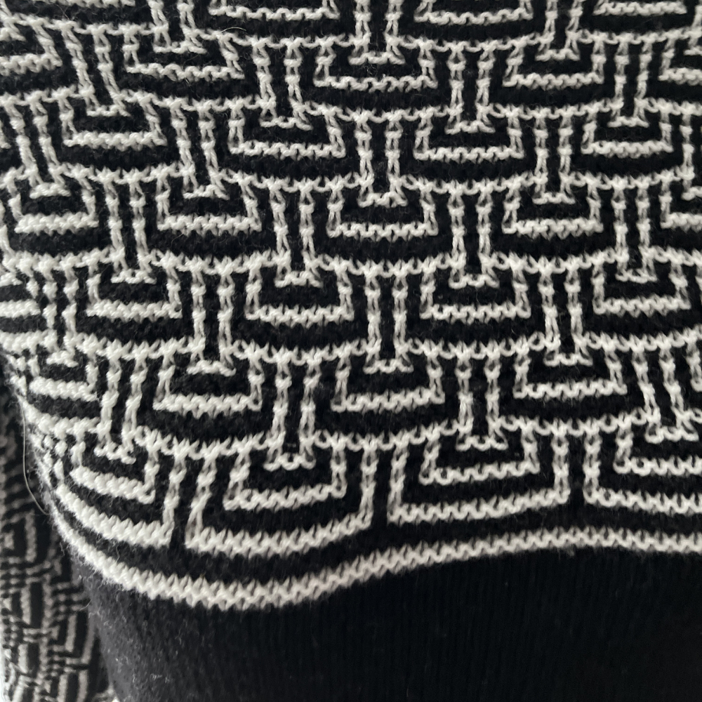 Pullover Schapulero Mosaik | Einzelanleitung + Wolle Sensitiva | Stricken