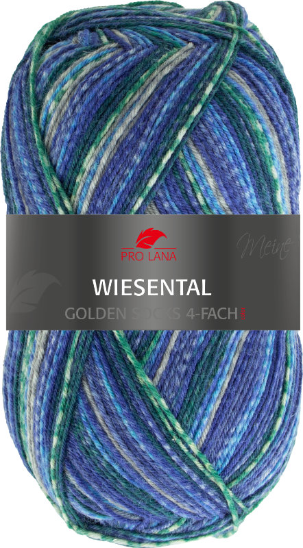 Wiesental Golden Socks - 4-fach Sockenwolle 100 g von Pro Lana 0599