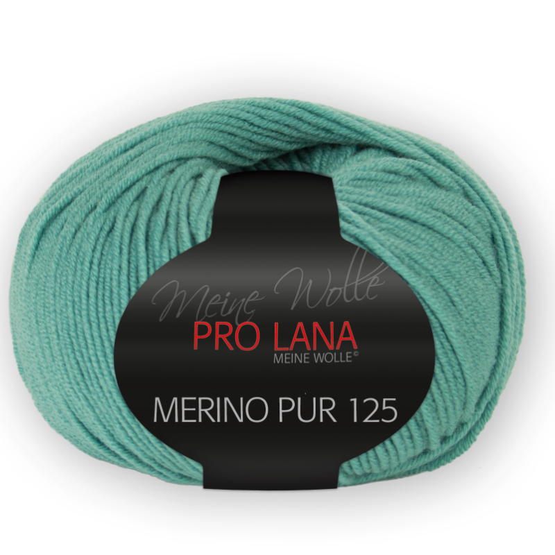 Merino Pur 125 von Pro Lana 0064 - wintertürkis