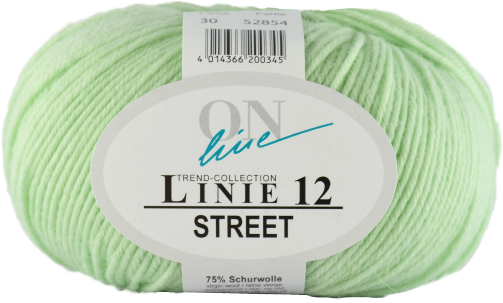Street Linie 12 von ONline 0030 - hellgrün