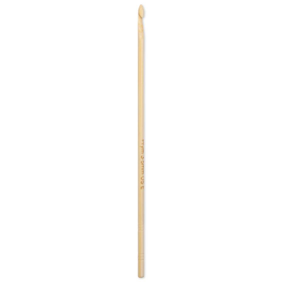 Wollhäkelnadel Bambus, 15cm von Prym 1530 8,00 mm