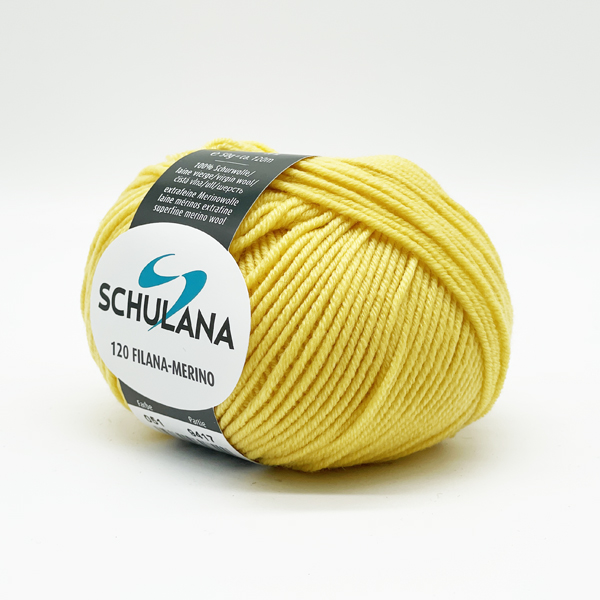 Filana-Merino 120 von Schulana 0051 - gelb