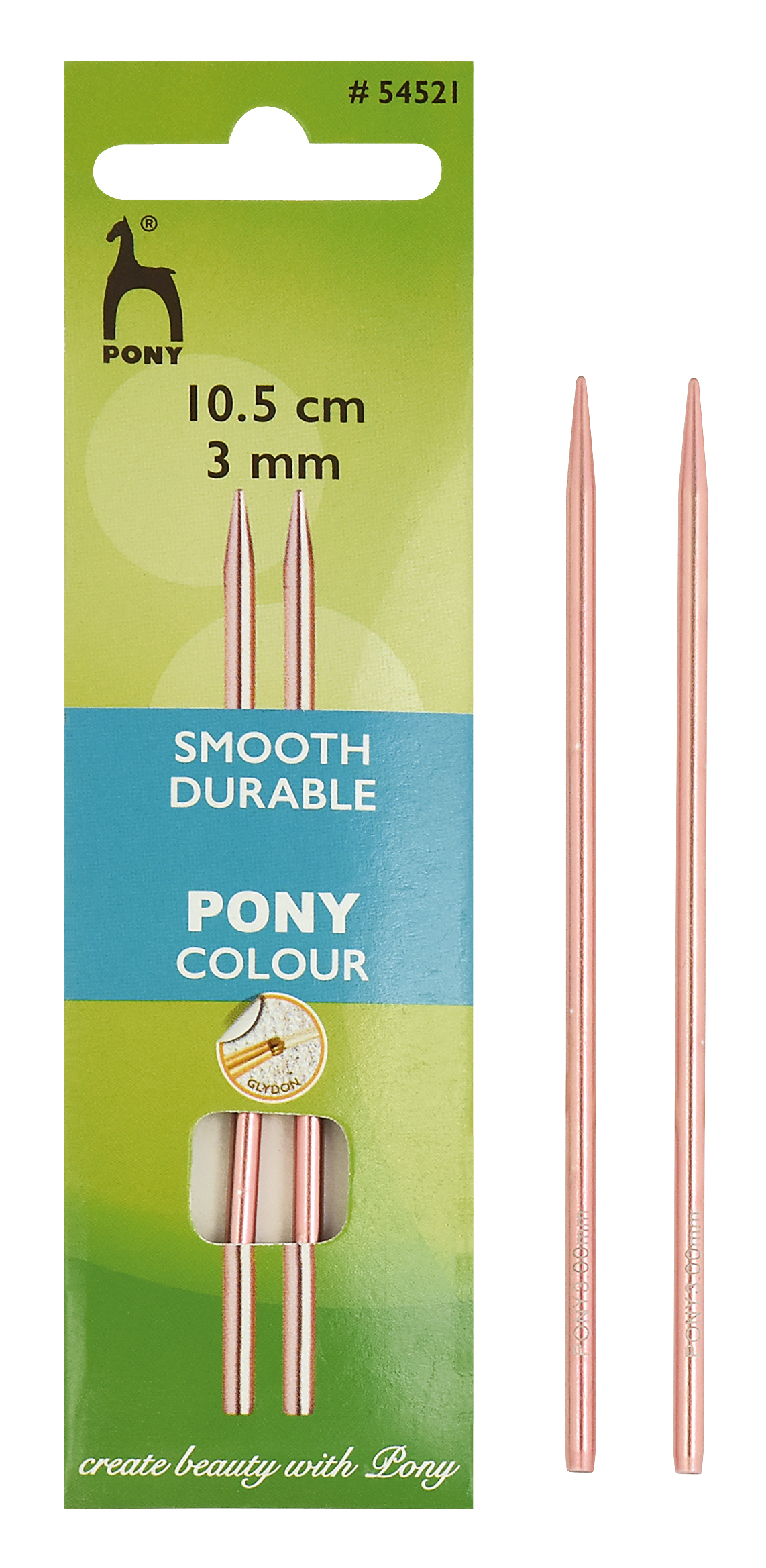 Nadelspitzen Colours von Pony 14,00 cm 3,25 mm